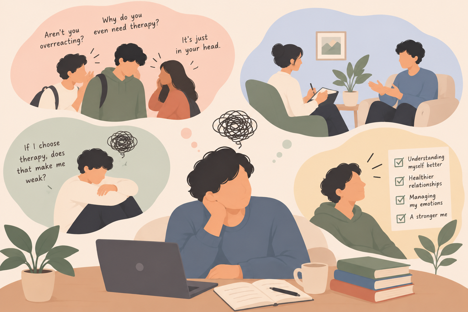 Does Choosing Therapy Make You Weak?